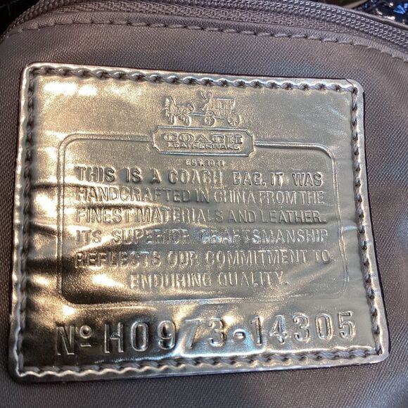 Coach Madison Maggie OpArt Patent Leather Hobo Bag - Picture 16 of 16